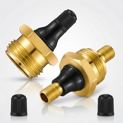 2-Pcs Brass RV Blow Out Plugs with Drain Valve❄️