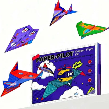 ⏰Creative DIY Paper Airplane Set For Kids