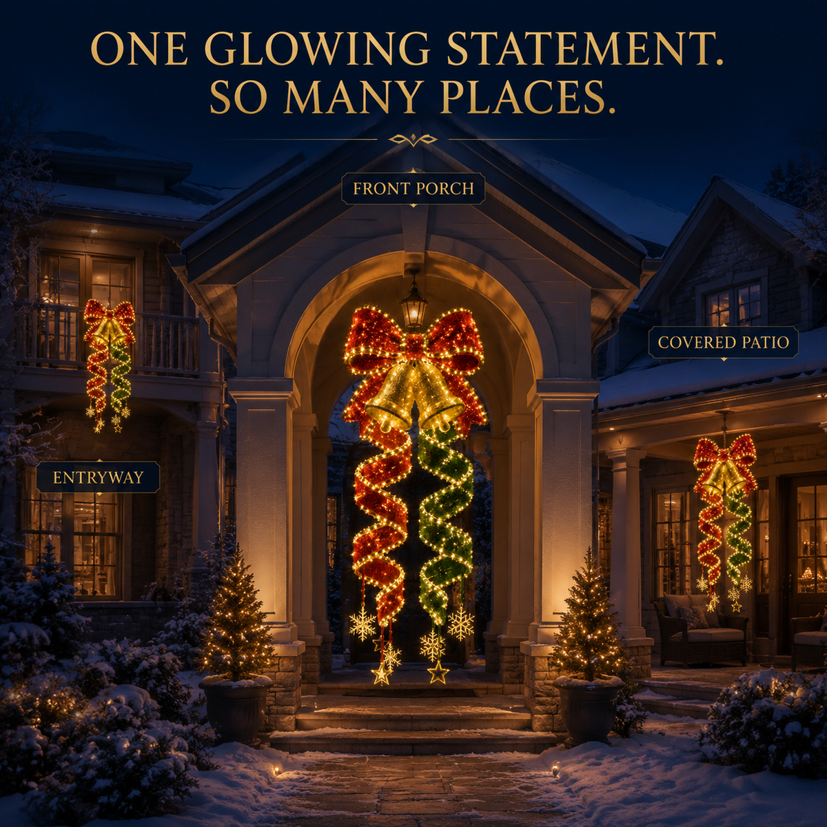 🎄Last day for 50% off🎄Christmas Magic Spiral™ Hanging LED Light Collection