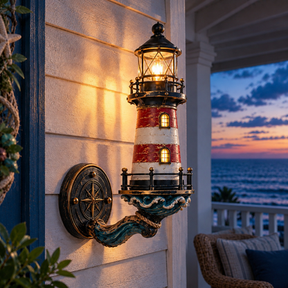 🌊Vintage Coastal Lighthouse Wall Light