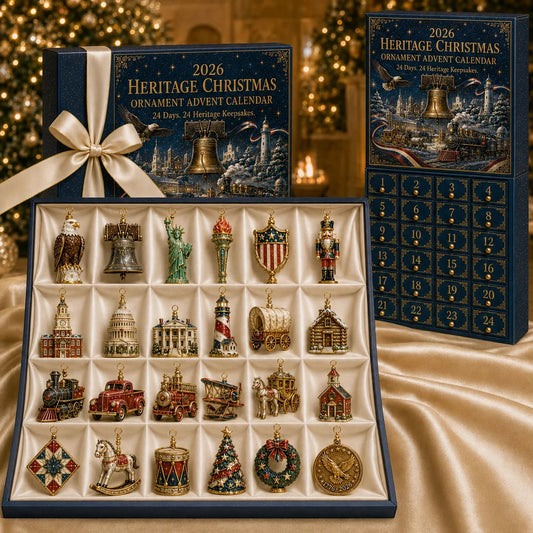 🔥Last 30pcs✨🔥America 250th Anniversary Heritage Christmas Advent Calendar
