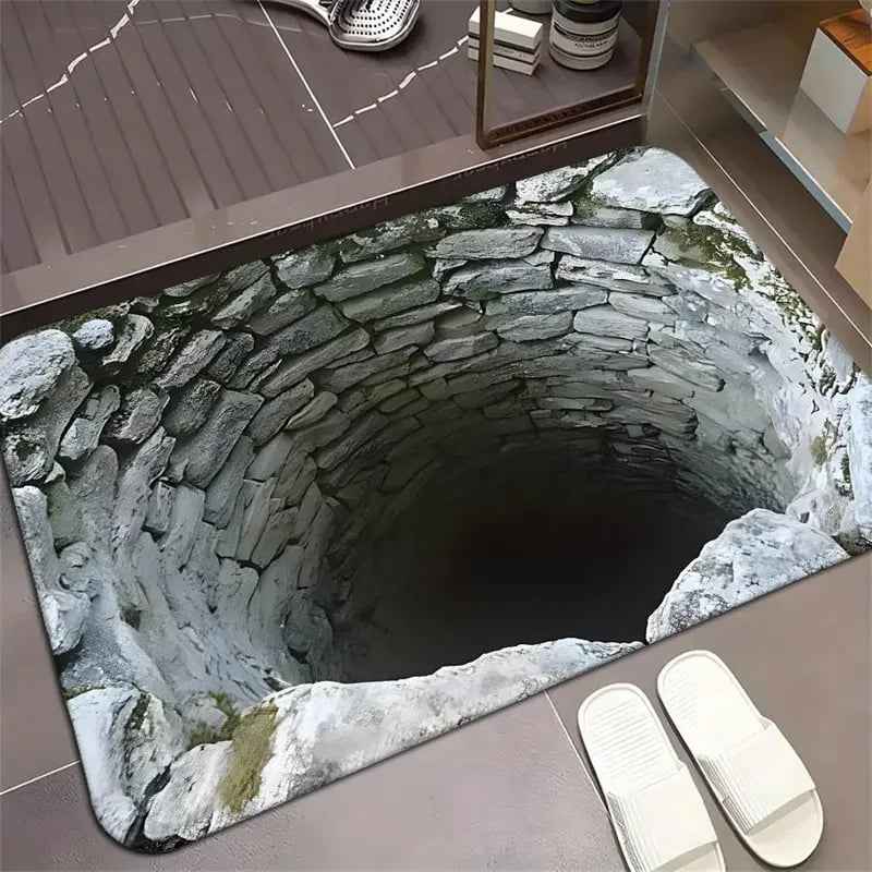 🌀 3D Infinity Illusion Doormat ✨ Turn Every Entrance into a Conversation Starter