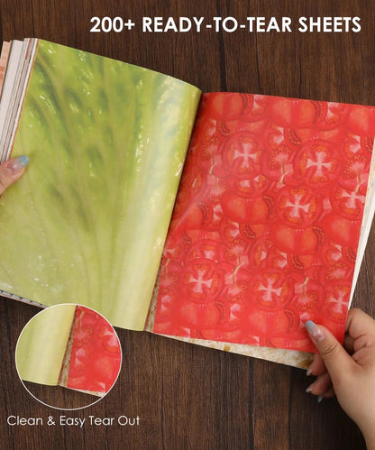200+ Pages The Flavor Folio Collage Activity Book