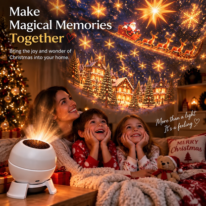 🛷Turn Any Room Into a Christmas Wonderland – Holiday Projection Night Light