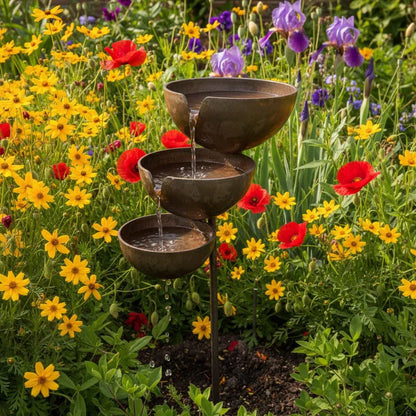 🔥Bring Life Back To Your Garden – Rain Catcher Bird Bath 🌿🐦