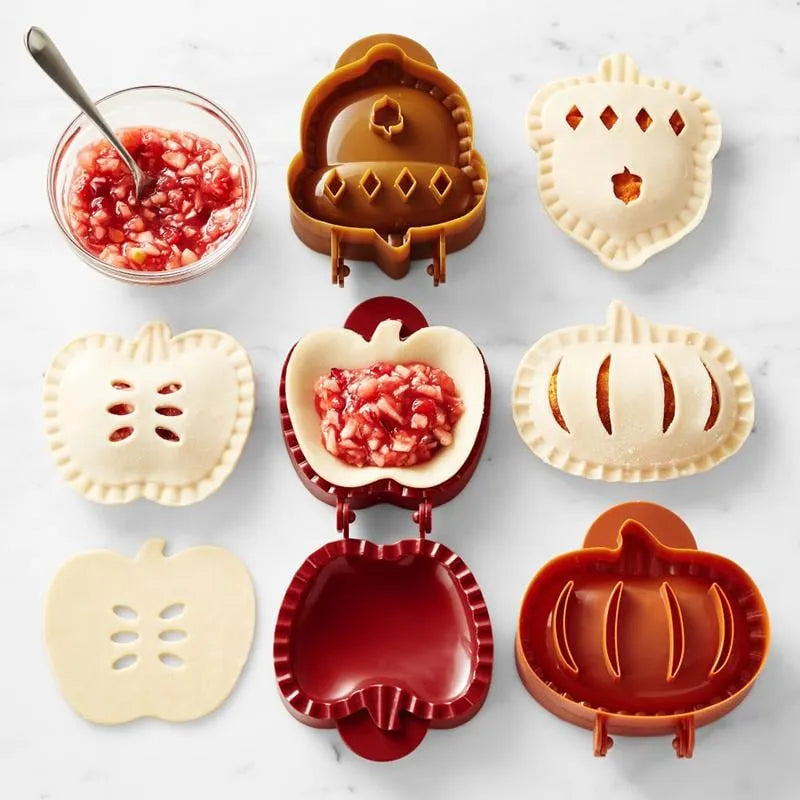 🎄Fall Hand Pie Molds Set of 3