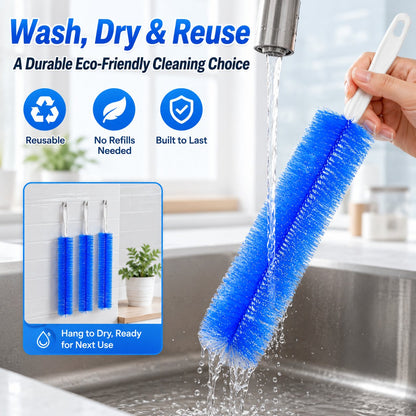 ✨Bendable Microfiber Head,Reusable Dust Remover✨