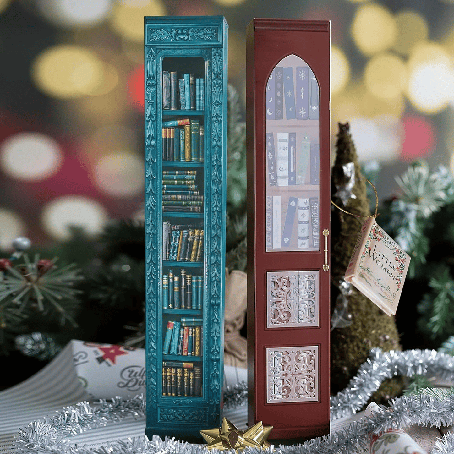 Last Day 50% OFF ✨💥 Mini Book Ornament Advent