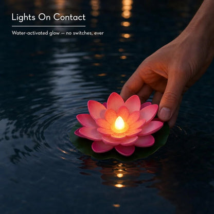 zavrlyshop™ Floating Lotus Lights