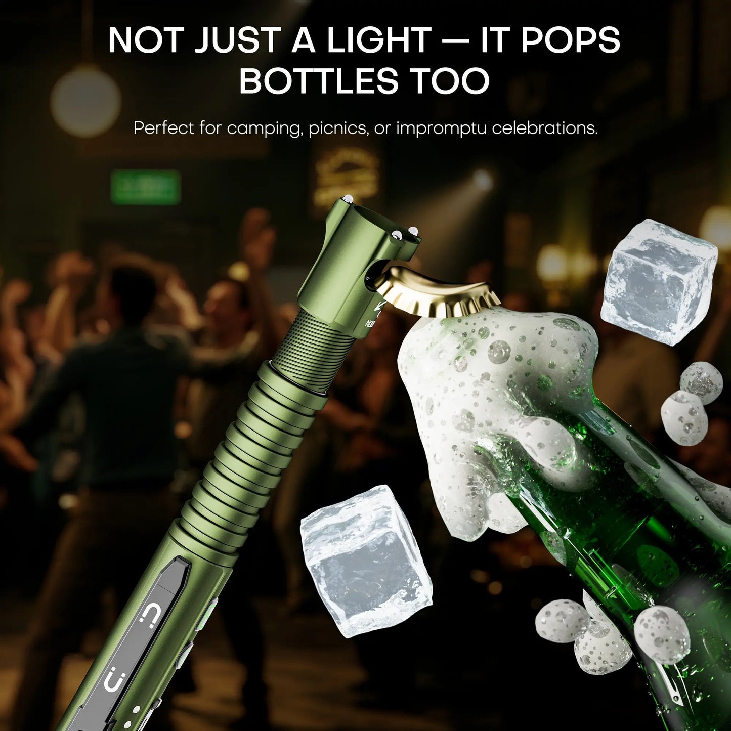 EDC Flashlight Rechargeable,800 Lumen Small Flashlight with Magnetic Clip & Base, 11 Modes LED Flashlight,Glass Breaker&Bottle Opener, USB-C Flashlight for Working,Home and Emergency