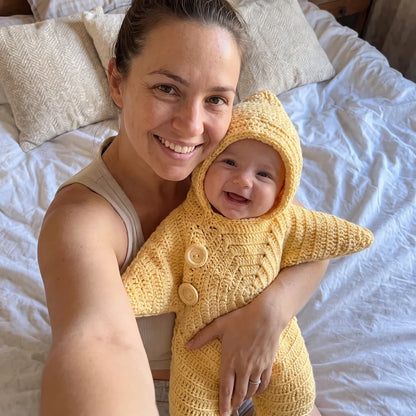 👶Baby starfish outfit.