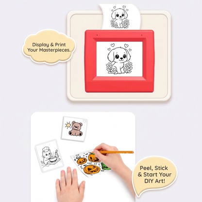 AI Voice-Activated Mini Sticker Printer