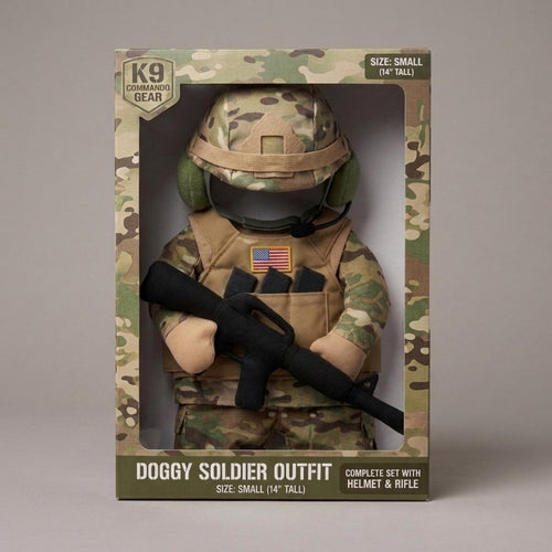 🔥 Limited-Time 50% OFF✨Pet Tactical Soldier Uniform
