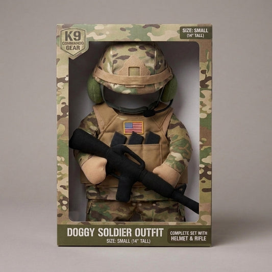 🔥 Limited-Time 50% OFF✨Pet Tactical Soldier Uniform