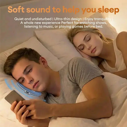 🎁Flash Sale💤Wireless Sleep Pillow Speaker – Ultra-Thin Wireless Audio for Bedtime Comfort