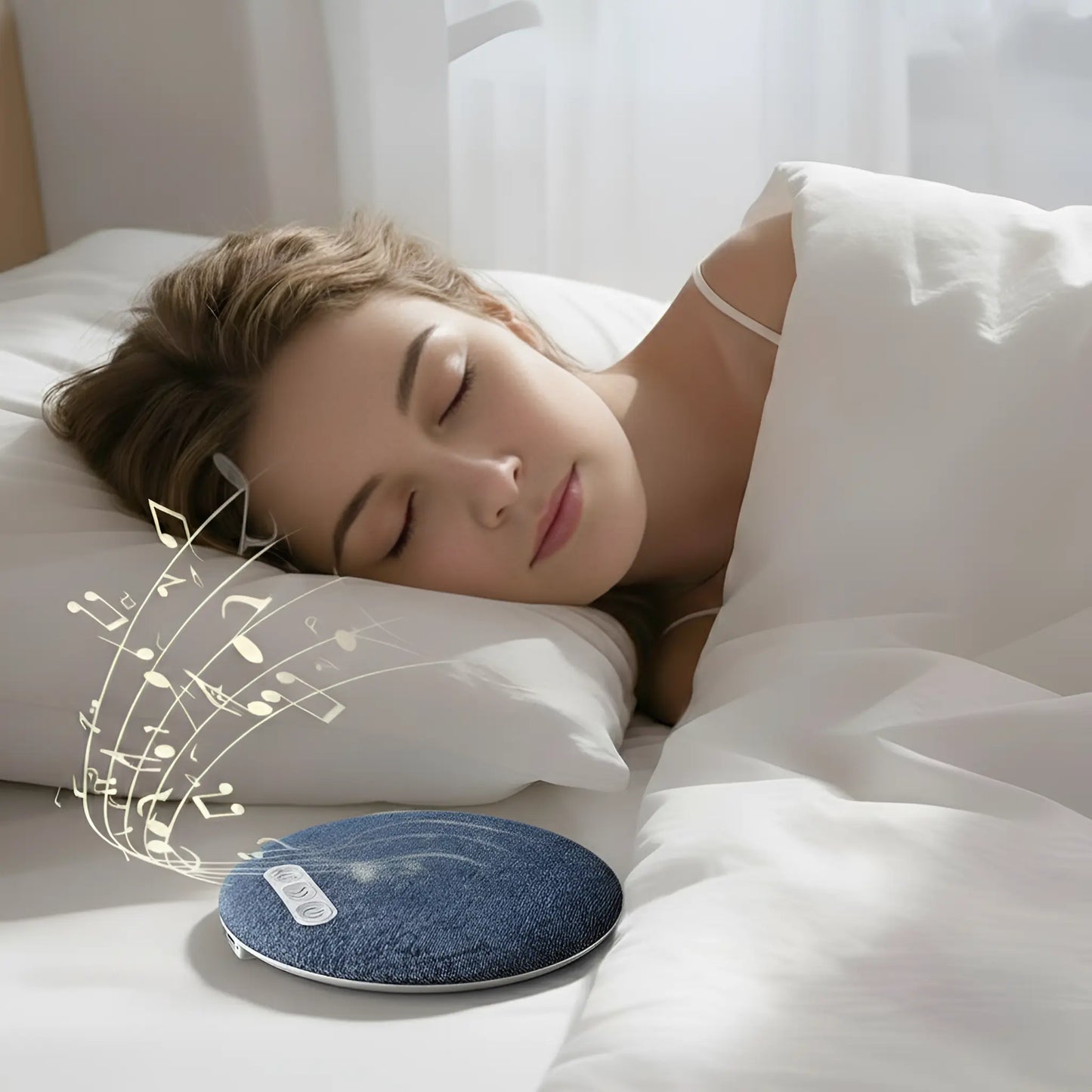 🎁Flash Sale💤Wireless Sleep Pillow Speaker – Ultra-Thin Wireless Audio for Bedtime Comfort