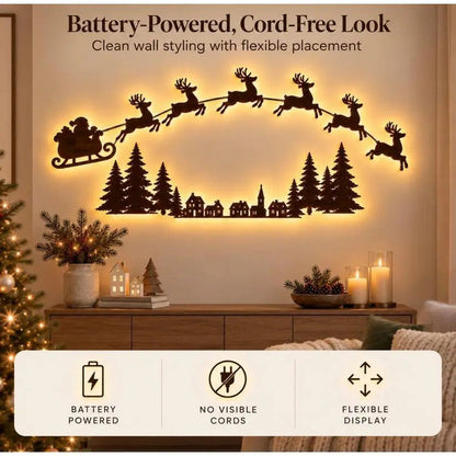 🎄Christmas Reindeer LED Wall Decor