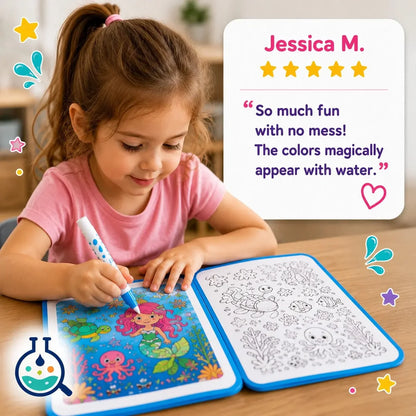 Reusable Water Coloring Book