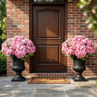 🌼Artificial Outdoor Hydrangea Flowers - UV resistant, Waterproof, Windproof