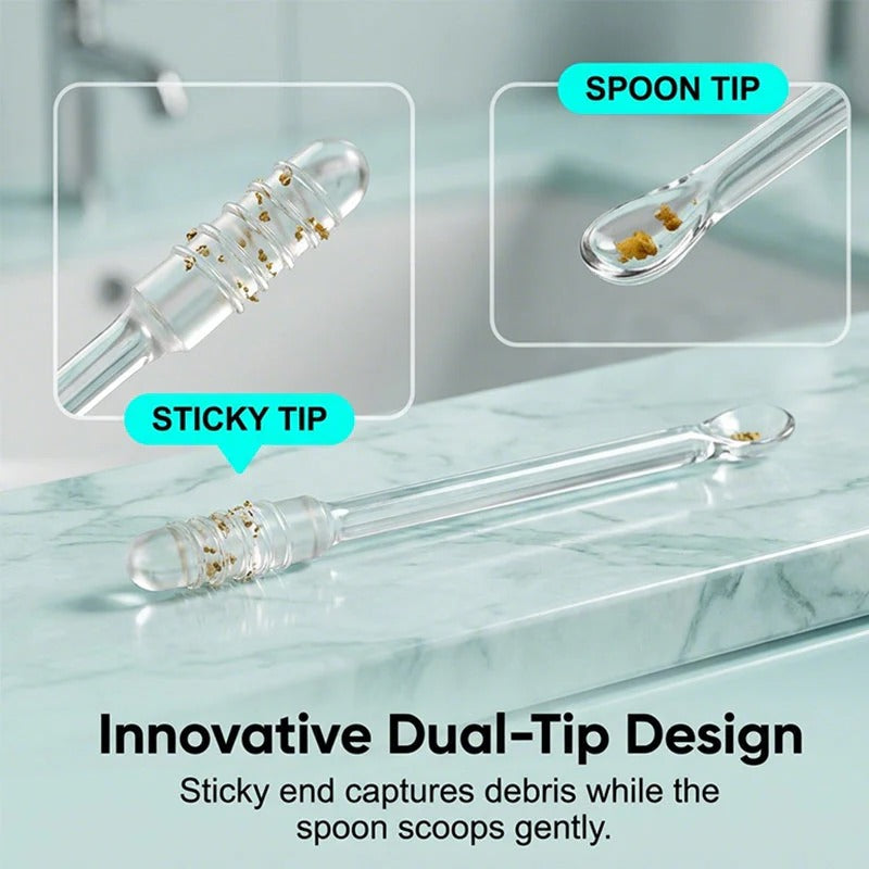 🔥UMMER SALE 49% OFF 💦Sticky Ear Cleaning Sticks – Gentle, Visible Ear Care