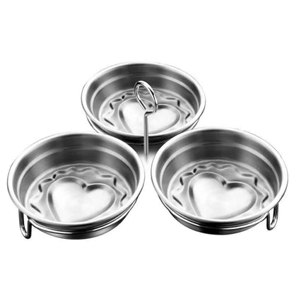 🍳Stainless Steel Egg Poacher & Steamer Pan for Perfect Breakfasts