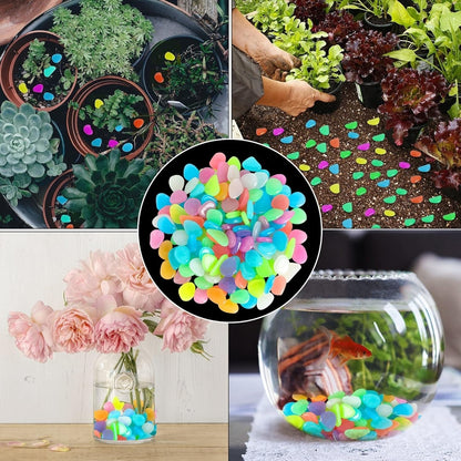 🔥LAST DAY SALE - 60%OFF🔥🌈Colorful Glow-in-the-Dark Garden Stones