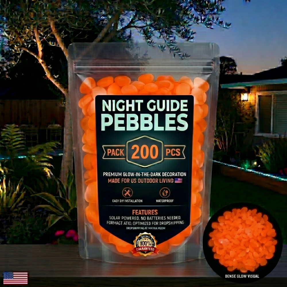 🔥LAST DAY SALE - 60%OFF🔥🌈Colorful Glow-in-the-Dark Garden Stones