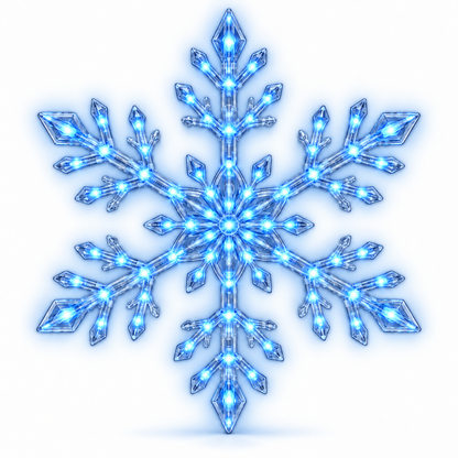 🎄 Christmas Sale 49% OFF❄️LED Snowflake Wall Light Set – Remote-Controlled Christmas Winter Decor