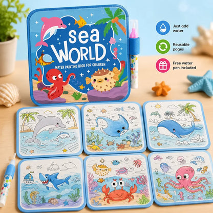 Reusable Water Coloring Book