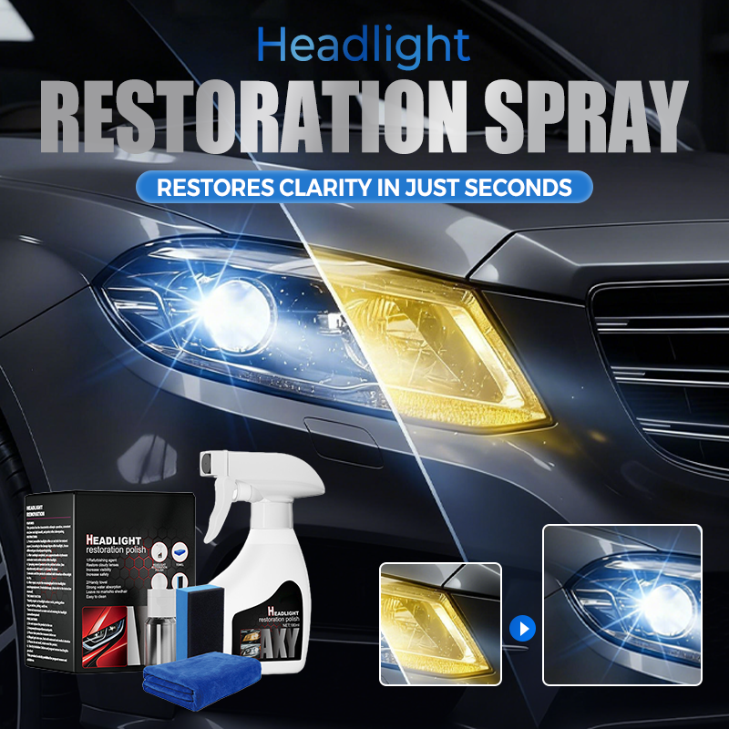 Headlight Restoration Spray