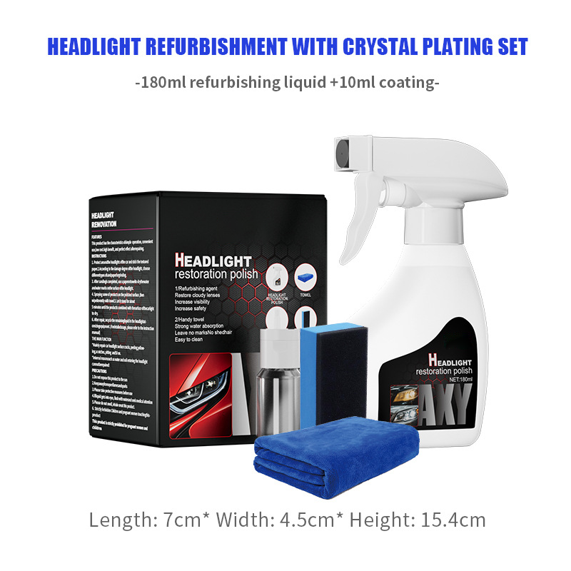 Headlight Restoration Spray