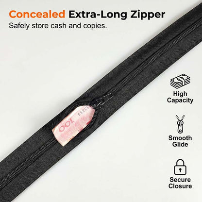 🏅Tactical Travel Belt with Hidden Money Pocket