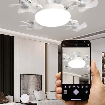 🌀New E27 Socket Ceiling Fan Light – 2‑in‑1 Silent LED Fan with Remote Control🧊