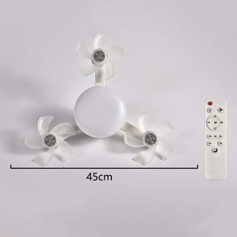 🌀New E27 Socket Ceiling Fan Light – 2‑in‑1 Silent LED Fan with Remote Control🧊