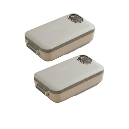 🎀RECHARGEABLE🍱⚡ Portable electric lunch box with self-heating 🔋🌡️