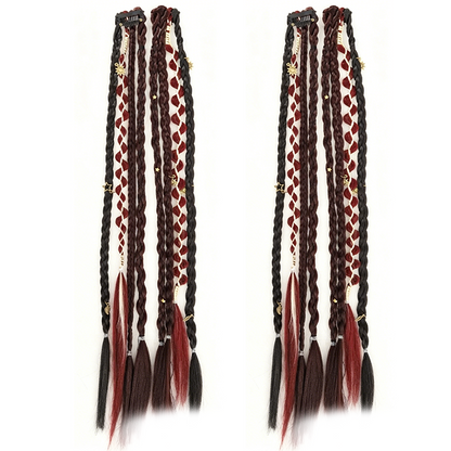 Maillard Style Pre-Braided Hair Extensions