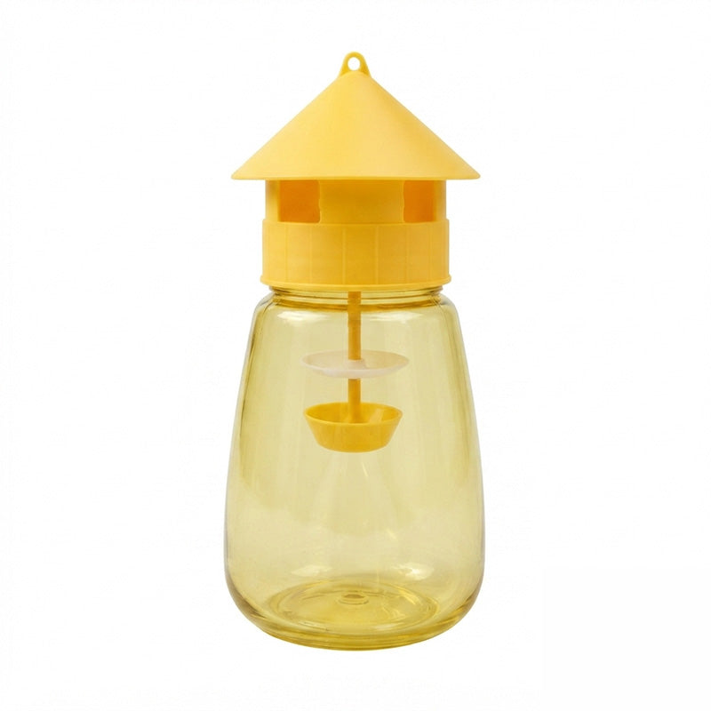 🪰 Indoor & Outdoor Fly Trap – Help Reduce Flies Around Kitchens, Patios & Yards 🌿Send one vial of yellow fruit fly spray