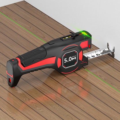 📏2-in-1 Tape Measure with Laser Guide