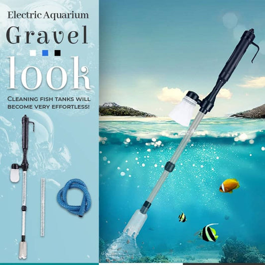 🐠 Electric Aquarium Gravel Cleaner – Battery-Powered Fish Tank Vacuum For Easier Cleaning