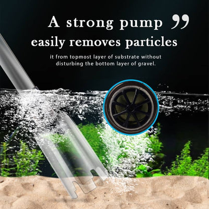 🐠LAST DAY SALE 60% OFF⚡50K+ SOLD 🐟Electric Aquarium Gravel Cleaner—battery-operated, adjustable length, and easy to use—suitable for all aquariums 🧹🐟