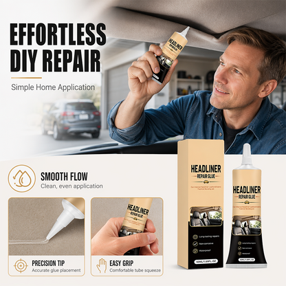 🔥Hot Sale 49% Off - Car Headliner Repair Glue Waterproof