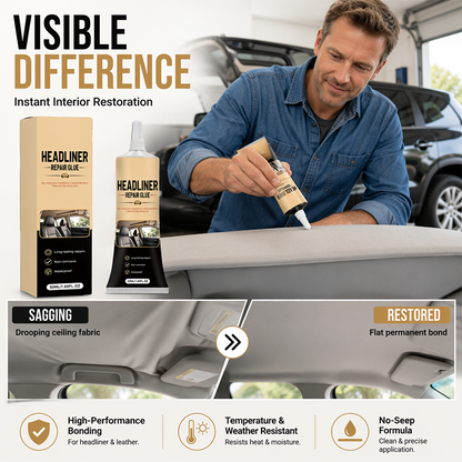 🔥Hot Sale 49% Off - Car Headliner Repair Glue Waterproof