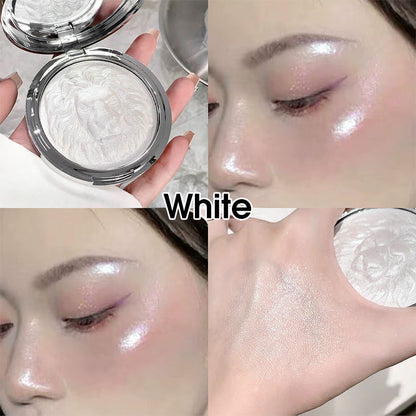 Lion Embossed Shimmer Highlighter Palette