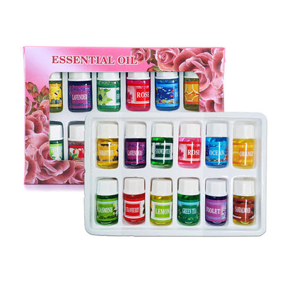 🔥Beperkte tijd 55% korting! 🎁🌺De frisse geur tilt je humeur op! 🌷12-delige set wateroplosbare etherische oliën