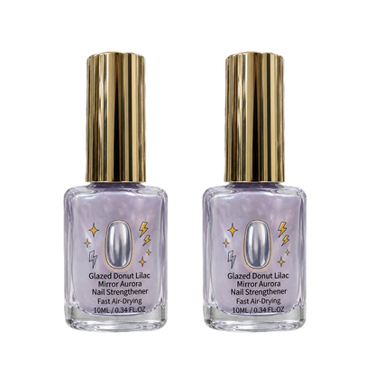 📢📢Buy 1 Get 1 Free!!! ⏰Lilac Glossy Mirror Nail Strengthener
