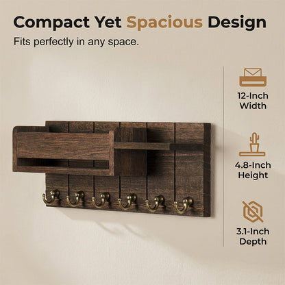 🎉 2026 Sale — 🔥 Wall‑Mounted Mail & Key Holder-BUY 2 GET FREE SHIPPING