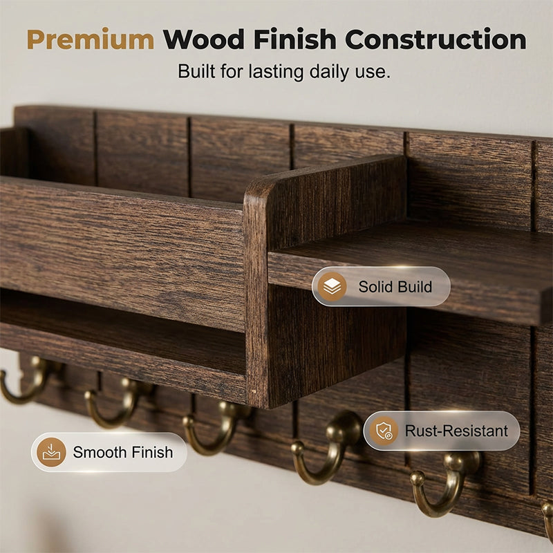 🎉 2026 Sale — 🔥 Wall‑Mounted Mail & Key Holder-BUY 2 GET FREE SHIPPING