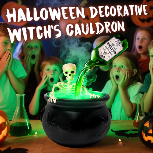 📢📢40% OFF !! ⏰Halloween Decorative Witch's Cauldron