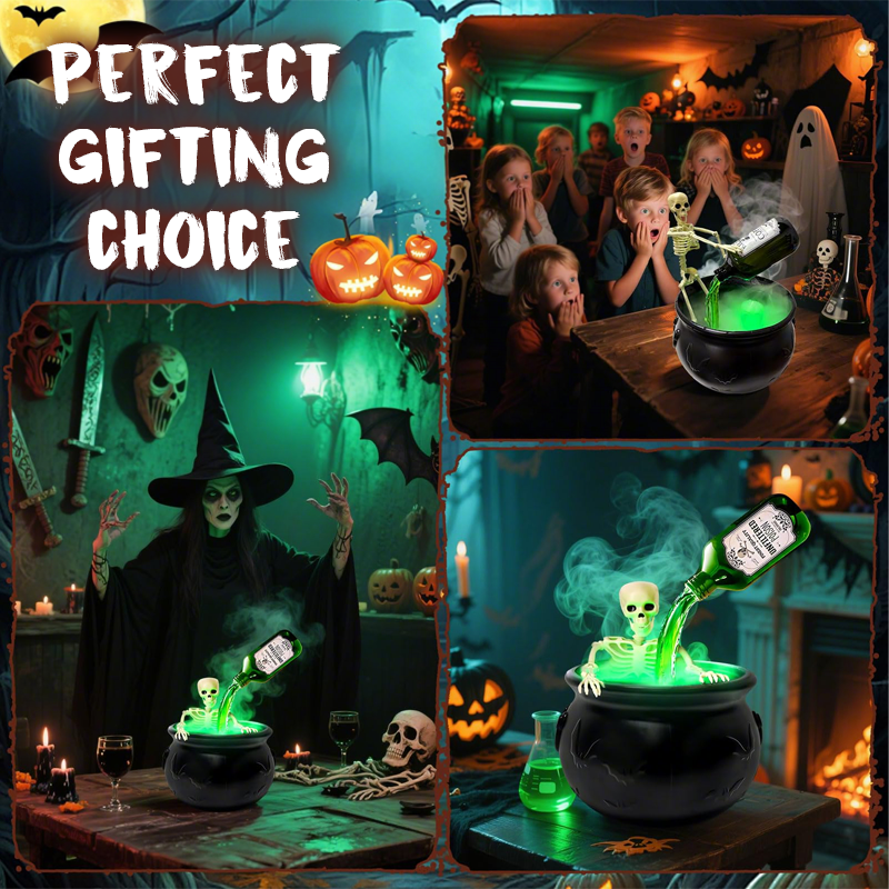 📢📢40% OFF !! ⏰Halloween Decorative Witch's Cauldron