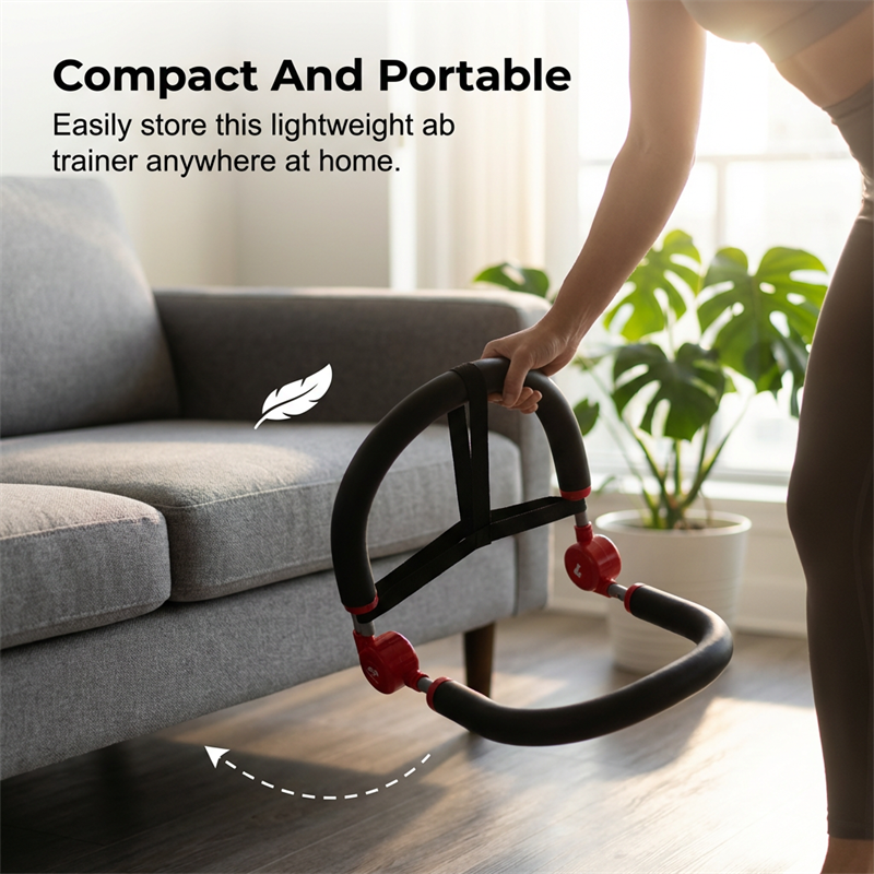 🛡️Core & Sit‑Up Exercise Machine – Assisted rebound protects your back, thick foam padding supports neck & spine. 🏠✨